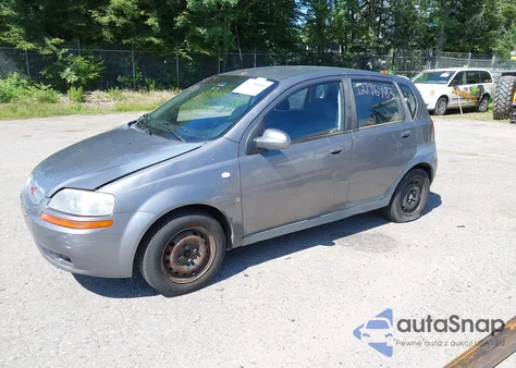 2008 Chevrolet Aveo 5 Special Value из США, поврежденный, VIN KL1TD66658B224260